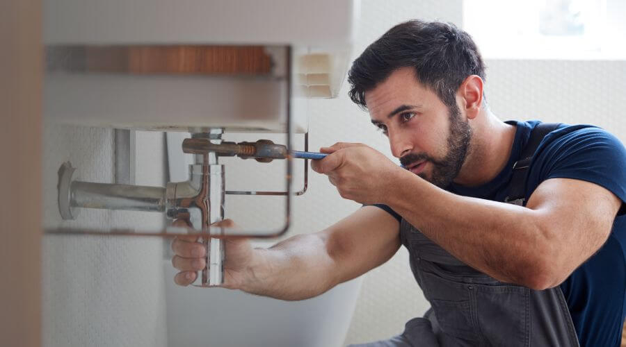 Water heater thermostat replacement in Abell, MD